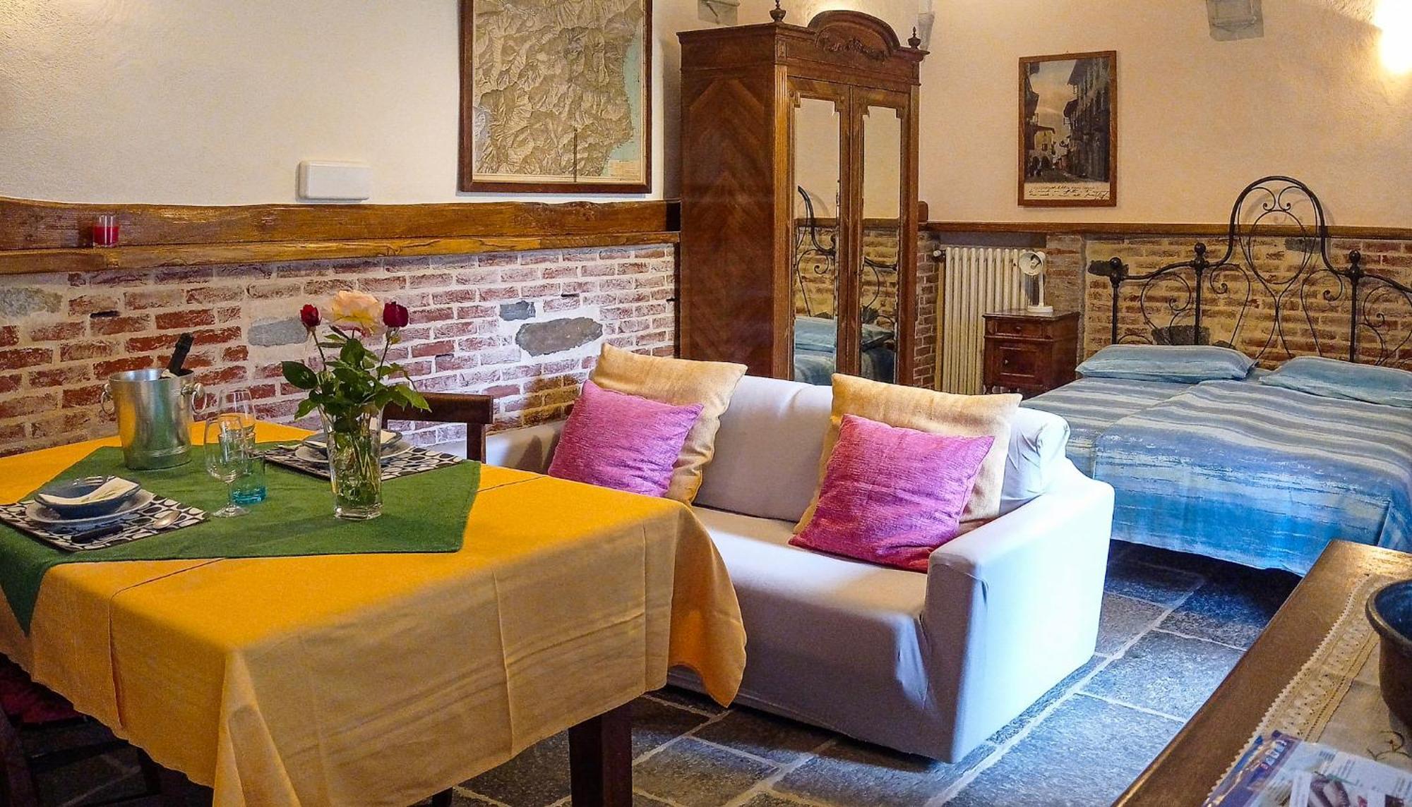 Casa Borgo Apartment Канобио Екстериор снимка